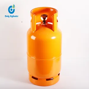 Tanque de propano 50LBS Producto de venta caliente en Avrupa Cilindro de gaz/botellas de 12.5Kg GLP personalizado bir Haiti