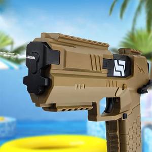 Pistola ad Acqua Elettrica in Plastica KK per Adulti e Bambini Certificata CPC Lunga Gittata 5-6m Spruzzo Continuo Pistola ad Acqua Automatica con Un Solo Pulsante - Product Image 5