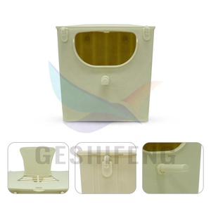 กรงนก บ้านนก กรงนกแก้ว สีขาว พลาสติกคุณภาพสูง <span class=keywords><strong>รังนก</strong></span>สำหรับสัตว์เลี้ยง - Product Image 5