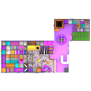 Proveedor y Fabricante de Equipos Multifuncionales para Parques Infantiles Interiores, Parque de Aventuras con Laberinto Personalizado para Niños - Product Image 3