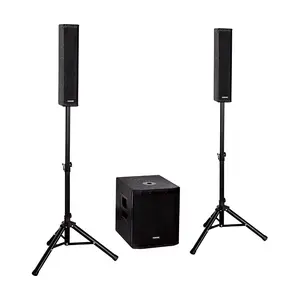 Sistema de altavoces activos Sabine C100 para exteriores, columna de altavoces alimentados para interiores, sistema Pa portátil, equipo de sonido de Audio