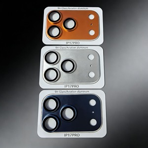Protector de Lente de Cámara de Vidrio Templado Metálico en Oferta para <span class=keywords><strong>iPhone</strong></span> 17 16 15 14 13 <span class=keywords><strong>12</strong></span> 11 Pro Max Plus - Product Image 4