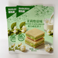 Mini-sachet de biscuits wafer pour la pause thé au bureau