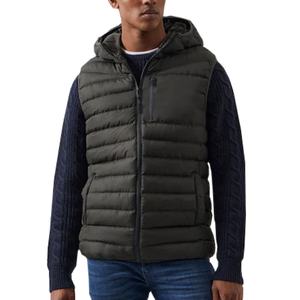 Veste de style manteau de couleur unie avec fermeture éclair, veste de mode pour homme, logo personnalisé, poches fonctionnelles pour l'hiver, manteaux pour homme - Product Image 3