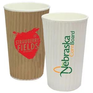 Vaso de papel de pared simple, merchandising personalizado - Product Image 3