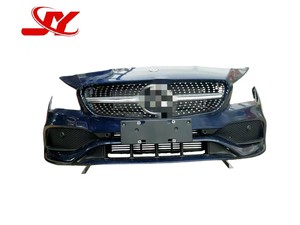 Para Mercedes <span class=keywords><strong>GLA</strong></span> W156 2014-2019, Conjunto de Parte Delantera, Parachoques Delantero, Rejilla de Faros, Kit Completo - Product Image 3