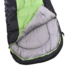 Sports Portable 3 saisons extérieur adulte <span class=keywords><strong>ultra</strong></span>-léger Compact unique randonnée enveloppe sacs <span class=keywords><strong>de</strong></span> <span class=keywords><strong>couchage</strong></span> avec capuche - Product Image 4