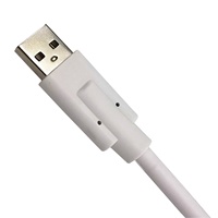 Câble d'appel infirmier universel avec bouton-poussoir et clip pour drap de lit, 3m