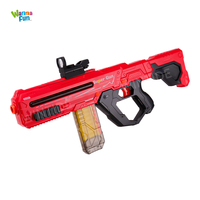 WANNA FUN WT070005 Pistolet à fléchettes en mousse à tir continu Jeu de tir en intérieur et en extérieur Jeu électronique automatique à balles souples en EVA