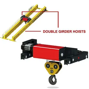 High Efficiency European Standard Advanced Design 5 Ton 10 Ton 15 Ton 20 Ton Double Girder Overhead Crane Price