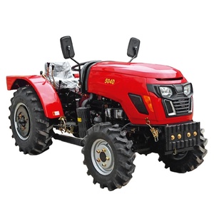 4WD Mini Tractor Agricultura Granja Tractor 50HP Tractor compacto con cargador frontal y retroexcavadora - Product Image 1