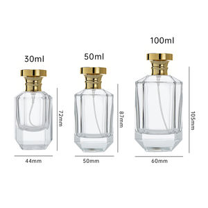 Flacon de parfum vide personnalisé <span class=keywords><strong>30ml</strong></span> 50ml 100ml pour homme, femme, unisexe, flacon de parfum unique de Dubaï, flacon de parfum de luxe avec boîte - Product Image 6