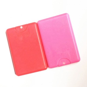 2026 Hot Sale 20 ml Credit Card Flat <b>Spray</b> Perfume <b>Bottle</b> Instock White Transparent 20ml <b>Plastic</b> <b>Spray</b> <b>Bottle</b> - Product Image 6