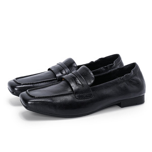 <span class=keywords><strong>Mocassini</strong></span> da <span class=keywords><strong>Donna</strong></span> in <span class=keywords><strong>Pelle</strong></span> di Alta Qualità, Stile Vintage in Velluto Lavato, Nuova Collezione Primavera 2026, Comodi Slip-on - Product Image 1