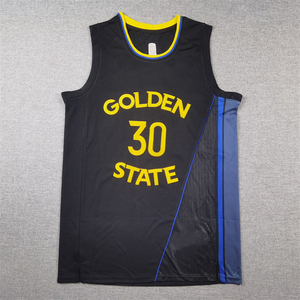 Bordado Personalizado al por Mayor de los <span class=keywords><strong>Golden</strong></span> <span class=keywords><strong>State</strong></span> <span class=keywords><strong>Warriors</strong></span> Temporada 2025 # 30 # 11 # <span class=keywords><strong>Camiseta</strong></span> de <span class=keywords><strong>Baloncesto</strong></span> 35, Malla de Poliéster, Unisex, Adulto, Transfronterizo - Product Image 2