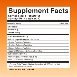 OLLI OEM Péptidos de Colágeno Marino <span class=keywords><strong>Karseell</strong></span> Tratamiento Capilar Ácido Hialurónico Colágeno en Polvo Suplementos para Beber Blanqueamiento de la Piel - Product Image 3