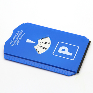 Dispositif de stockage de pièces de monnaie, horloge de stationnement couleur bleue de haute qualité, trois <span class=keywords><strong>raclette</strong></span> d'eau en caoutchouc, grattoir de glace - Product Image 5