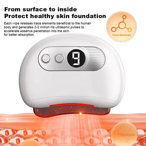 Mujeres Gifs Electric Gua Sha Face Massager Tool, Gua Sha Facial Tool con calor, 9 niveles de temperatura e intensidad de vibración - Product Image 5