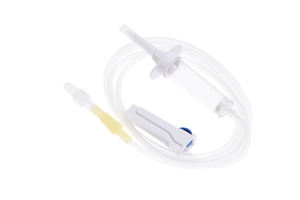 Sığır için profesyonel veteriner intravenöz damla seti-tek kullanımlık güvenlik EO sterilize edilmiş 150cm boru ve iğnesiz liman - Product Image 4