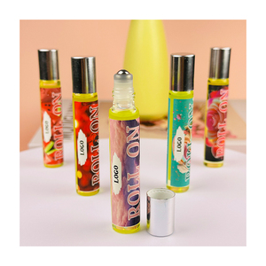 Conveniente rollo de aceite esencial de 10ml en botellas de rollo botella de desodorante de rollo de aceite de perfume perfumado dulce - Product Image 1