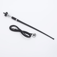 Antenne de voiture AM FM réglable pour montage sur toit, antenne radio universelle flexible avec câble coaxial pour berline, SUV, camion, fourgonnette