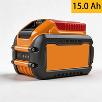 Batterie DCB615 20V/60V FLEXVOLT 15.0Ah avec contrôle intelligent de la température, compatible avec toutes les batteries d'outils Li-ion FLEXVOLT