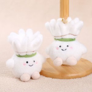 Creative Cotton Filled <strong>Washed</strong> Ball Doll Creative Badminton Pendant Keychain Cute Keychain Toy for Stress Relief Soft Fufu - Product Image 6