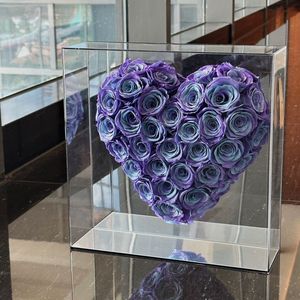 Infinity Rose Box <strong>Eternal</strong> Everlasting Preserved Roses Real Touch Flowers Long Lasting 3-5 Years Mother's Day Day - Product Image 2