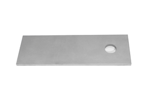 Placa de Carburo de Tungsteno Disponible en EE. UU., 100x300x8mm con Orificio, Lámina de Aleación de Alta Dureza Resistente al Desgaste - Product Image 6