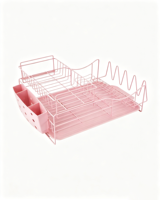 Étagère de rangement de cuisine moderne en fer, double couche, pour vaisselle et bols, étanche, réglable, durable, portable, de type sur pied