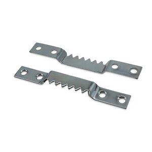 Hongzun S808 Zinc Plated Serrated Slip <b>Hook</b> Four Hole Hardware Furniture Accessory - Product Image 3