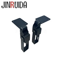 JINRUIDA Quincaillerie de bascule pour accoudoir de canapé escamotable, pour table d'appoint pliable, quincaillerie robuste pour table d'accoudoir de canapé pliable