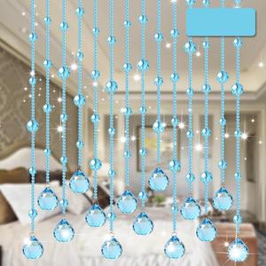 <span class=keywords><strong>2025</strong></span> treo trang trí nhiều màu sắc tùy chỉnh pha lê hạt cửa rèm ngăn phòng - Product Image 6