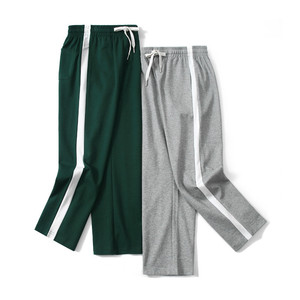 Vente chaude Fabricant Haute Qualité Contraste Couleur Coton Pantalons Lâches Hommes Pantalons De Survêtement Longs Pantalons Pour Hommes - Product Image 2