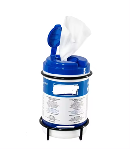 Dispenser a <span class=keywords><strong>parete</strong></span> in metallo per <span class=keywords><strong>salviette</strong></span> umidificate, supporto per contenitore <span class=keywords><strong>da</strong></span> un gallone - Product Image 2