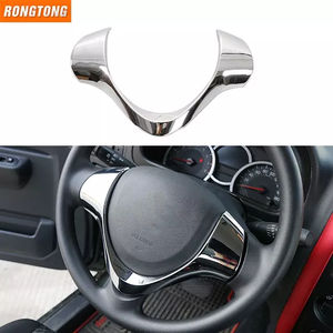 Auto accesorios decorativos en forma de U de la cubierta del <span class=keywords><strong>volante</strong></span> del coche del corte para <span class=keywords><strong>Suzuki</strong></span> <span class=keywords><strong>Jimny</strong></span> 2015-2017 - Product Image 6