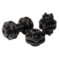 Accouplement rapide à diaphragme JM, double disque en acier, structure universelle, protège les roulements, absorbe les décalages parallèles, prolonge la durée de vie