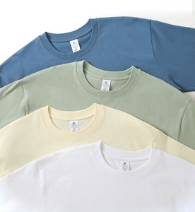 MT2661 Manufacturer Wholesales Custom 240 Gsm 100% Cotton Unisex T-Shirts Drop Shoulder Men's T-Shirts - Product Image 5