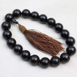 Ling Gusi Ebony Wood Pendant Car <b>Interior</b> <b>Accessory</b> Classical Style Prayer Beads For Rearview Mirror Gear Shift - Product Image 1