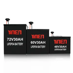 Дешевая литиевая аккумуляторная батарея 48V 60V 72V 25Ah 30Ah LFP LiFePO4 для электровелосипеда/трицикла