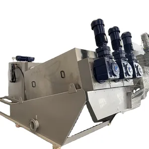 Water Treatment Screw Press Sludge Dewatering Machine For Environmental Equipment