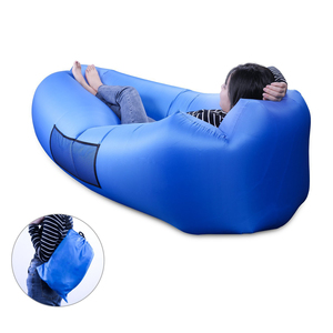 Chaise longue gonflable portable pour camping, barbecue, excursions en voiture et plage, lit de camping, pod de couchage - Product Image 1