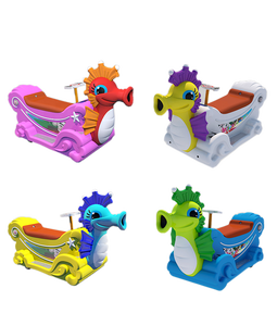 2019 beliebte fahrt auf batterie betrieben auto blasen bubbles bunte sea pferd für kinder - Product Image 6