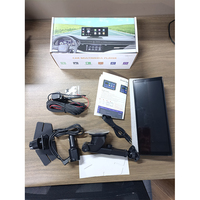 Écran de voiture portable de 10,26 pouces WIFI BT Apple Carplay avec 360 °   Caméra rotative Android Auto 2K avant + arrière 1080P Caméra embarquée