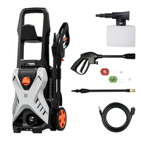 Nettoyeur haute pression automatique 1700W avec moteur électrique en cuivre, 140 bars, pour le lavage de voitures