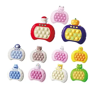 Hot Sale Kinder Zappeln Sensory Push Toys Mini Quick Push Light Up Pop-Spiel Zappeln Spielzeug für autist ische Kinder