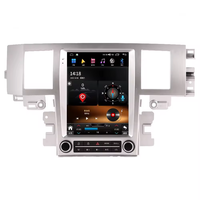 Lecteur DVD de voiture Android 12.0 RHD 9,7 pouces, écran Tesla, autoradio stéréo, Android Auto, vidéo, GPS, navigation pour Jaguar XF 2008-2015