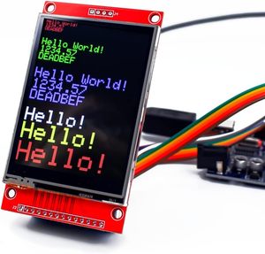 2.8 นิ้ว TFT <span class=keywords><strong>LCD</strong></span> หน้าจอสัมผัสโมดูลแสดงผล 320x240 SPI อนุกรม ILI9341 สำหรับ R3/เมก้า 2560 บอร์ดพัฒนา - Product Image 5