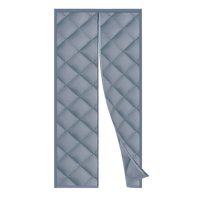 Rideau de porte magnétique silencieux et isolant pour l'hiver, épais et anti-froid, idéal pour chambre et cuisine, protection contre les insectes