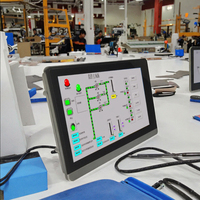 Écran tactile HMI Mochuan 7 pouces, contrôleurs industriels PLC PAC dédiés, communication Modbus, 4G EMMC + 256M DDR3, DC24
